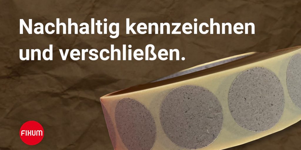 Graspapieretikett-Rolle